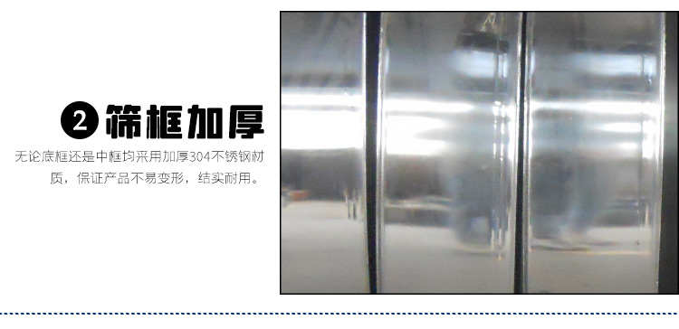三次元旋振篩細節